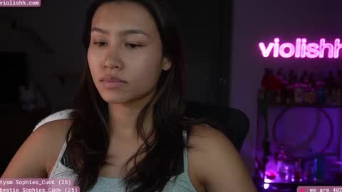 Snapshot of violishh chatting on 02-16-25, 02:09 follow me on twitter violishh and ig violishh online show from 02-16-25, 02:09