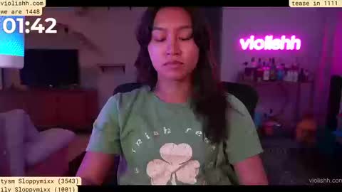 Snapshot of violishh chatting on 09-10-25, 12:54 follow me on twitter violishh and ig violishh online show from 09-10-25, 12:54