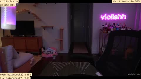 Snapshot of violishh chatting on 09-16-25, 01:28 follow me on twitter violishh and ig violishh online show from 09-16-25, 01:28