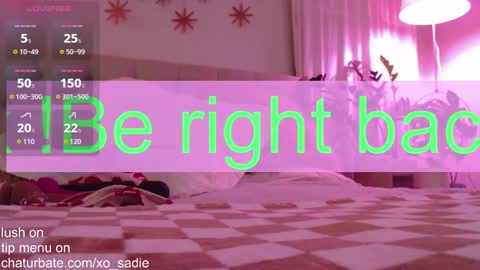 Xo Sadie online show from 01-14-25, 07:06