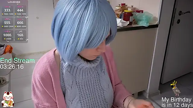 ShiroiFubuki online show from 02-08-26, 06:06