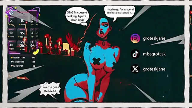 GroteskJane online show from 02-21-26, 10:00