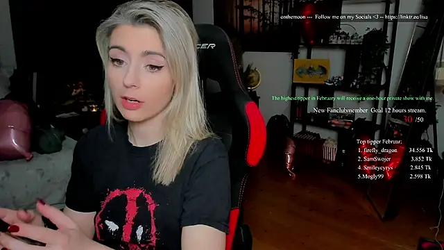 Lisaonthemoon online show from 02-15-26, 08:38