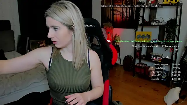 Lisaonthemoon online show from 03-09-26, 07:18