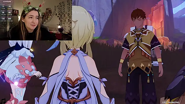 Megan  Hart online show from 12-30-24, 05:13