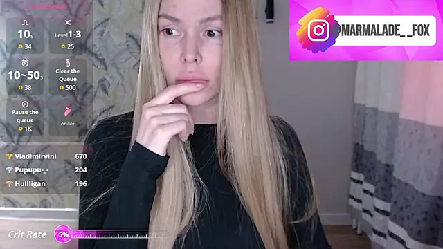 Snapshot of Marmalade_Fox chatting on 04-19-26, 04:12 Marmalade Fox online show from 04-19-26, 04:12