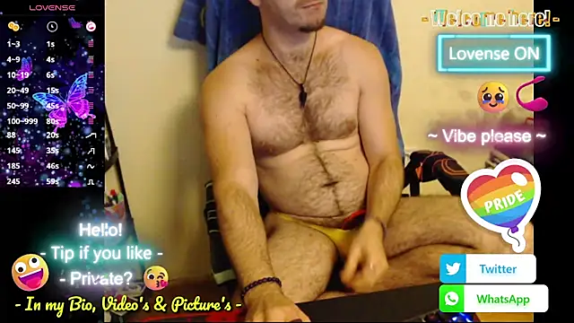 RealManHaveHairy online show from 10-14-25, 04:08