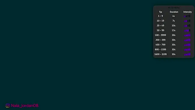 Nala j8 online show from 03-20-26, 03:39