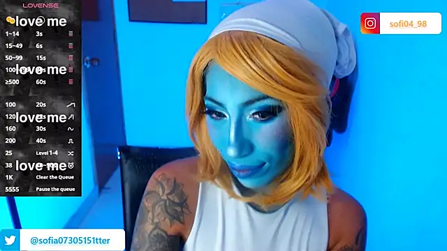 Snapshot of sofia_rosse4 chatting on 06-28-26, 01:55 sofia rosse4 online show from 06-28-26, 01:55