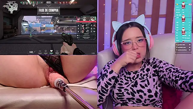 Ashley sa online show from 12-16-24, 01:10