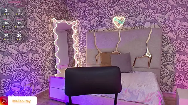 Snapshot of Mellani_tay chatting on 03-03-25, 09:22 Mellani tay online show from 03-03-25, 09:22