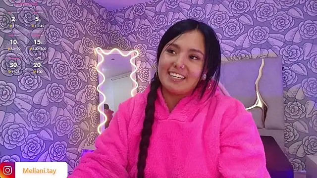 Snapshot of Mellani_tay chatting on 03-10-25, 09:21 Mellani tay online show from 03-10-25, 09:21