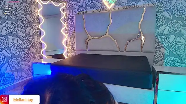 Snapshot of Mellani_tay chatting on 03-17-25, 06:29 Mellani tay online show from 03-17-25, 06:29