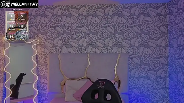 Snapshot of Mellani_tay chatting on 09-19-25, 03:19 Mellani tay online show from 09-19-25, 03:19