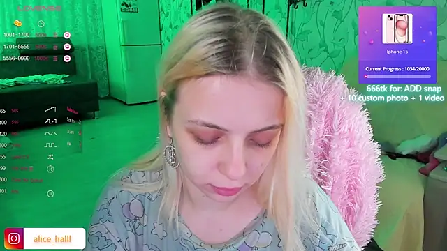 Alice Halle online show from 12-03-24, 08:06