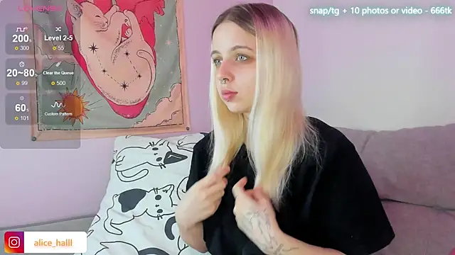 Alice Halle online show from 03-05-25, 01:10