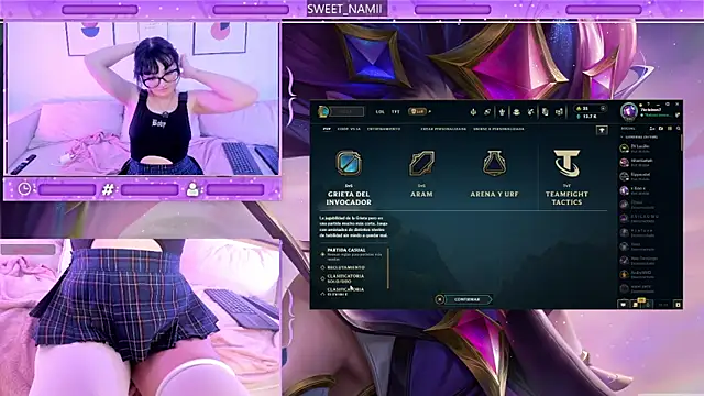 Snapshot of Sweet_Namii chatting on 02-21-26, 08:10 Sweet Namii online show from 02-21-26, 08:10