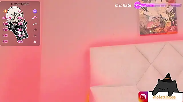 Violettbloss online show from 10-30-25, 03:19