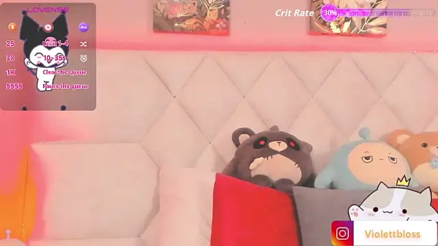 Violettbloss online show from 11-07-25, 05:40