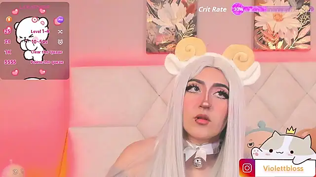 Violettbloss online show from 11-11-25, 03:28