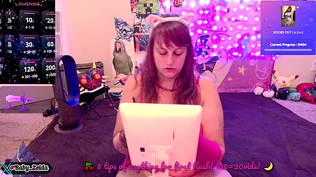 BabyZelda online show from 12-23-25, 07:17