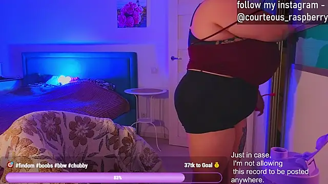 Snapshot of courteous_raspberrry chatting on 01-21-25, 01:54 courteous raspberrry online show from 01-21-25, 01:54