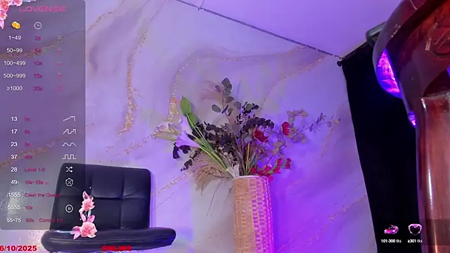 Karla-Ebony online show from 10-16-25, 01:45