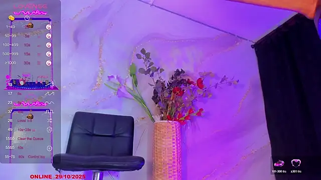 Karla-Ebony online show from 10-29-25, 01:46