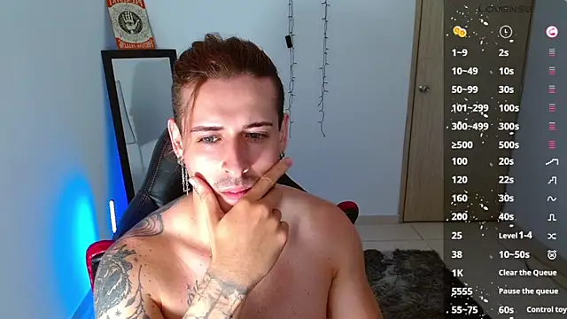 Ares blue online show from 01-28-25, 01:49