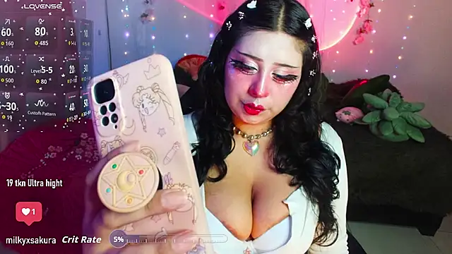 MilkyXSakura online show from 11-19-25, 04:34