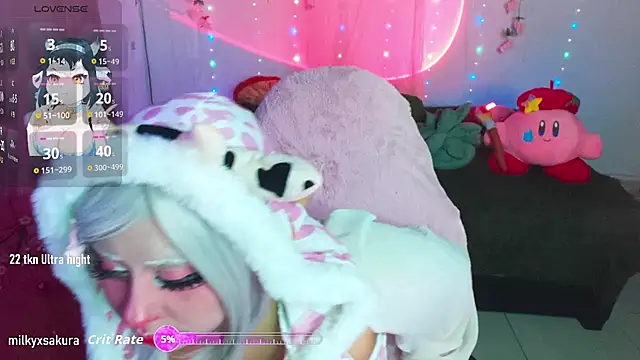 MilkyXSakura online show from 03-08-26, 12:08