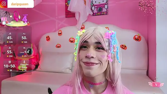 DaripQueen online show from 10-14-25, 01:45