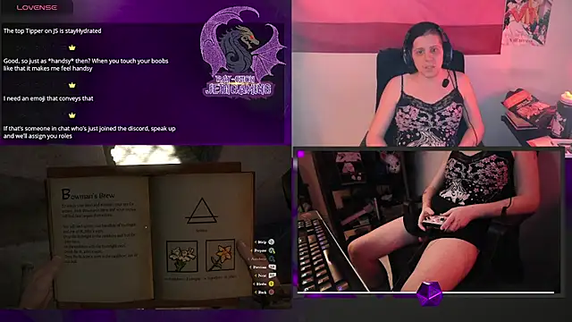 Rae-Suon online show from 02-21-25, 07:23