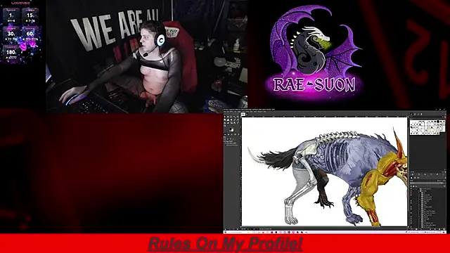 Rae-Suon online show from 12-20-25, 05:14