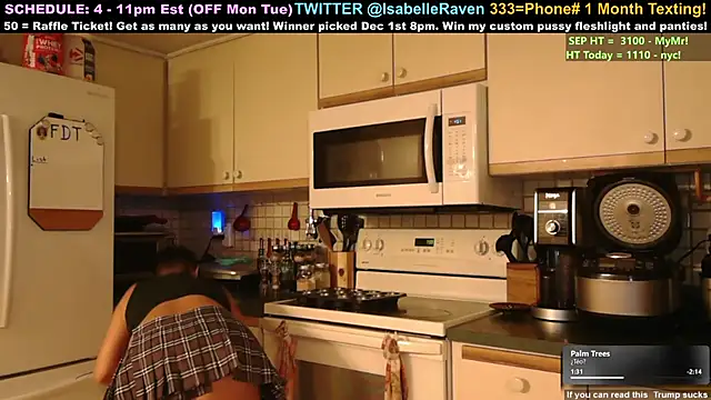 IsabelleRaven online show from 09-19-25, 12:02