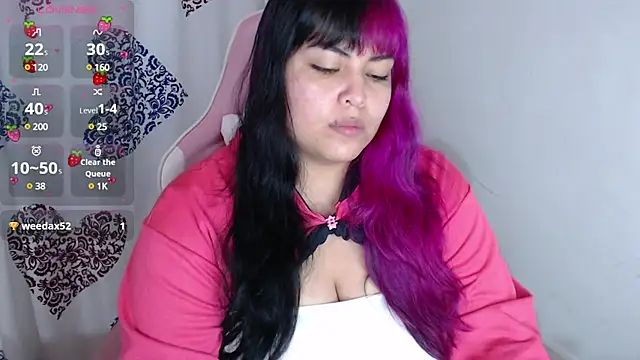 Snapshot of Pinky-Flower chatting on 02-12-25, 11:30 Pinky-Flower online show from 02-12-25, 11:30