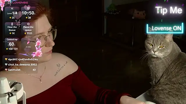 LesyaOxi online show from 02-12-25, 06:19