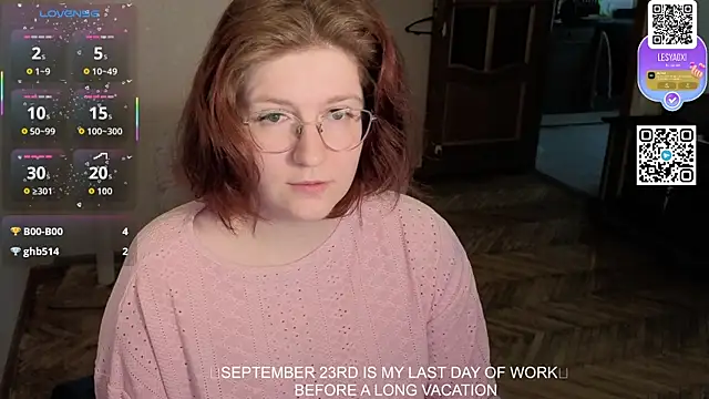 LesyaOxi online show from 09-15-25, 09:31