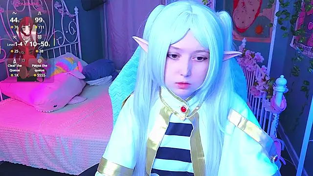 Snapshot of MizukiNoYoru chatting on 09-12-25, 08:42 MizukiNoYoru online show from 09-12-25, 08:42