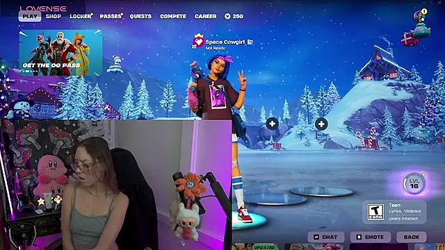 SpaceCowWhore online show from 01-06-26, 04:54