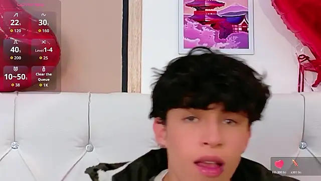 Axel  Evans online show from 03-10-26, 01:16