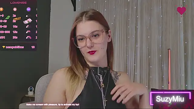 Snapshot of SuzyMiu chatting on 02-13-26, 12:12 SuzyMiu online show from 02-13-26, 12:12