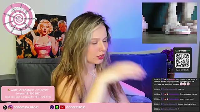 GoddessRoss online show from 02-02-26, 07:56