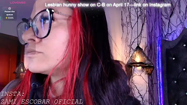 Zami Escobar of online show from 04-12-26, 05:07