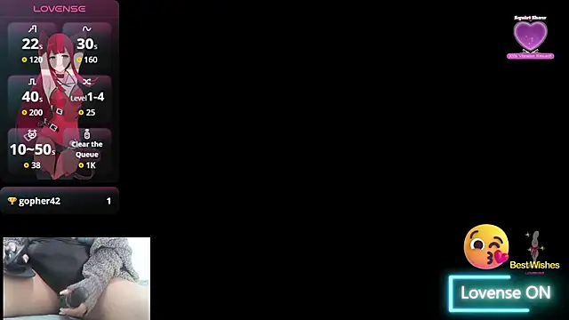 Vesper Vixen online show from 11-21-25, 02:49