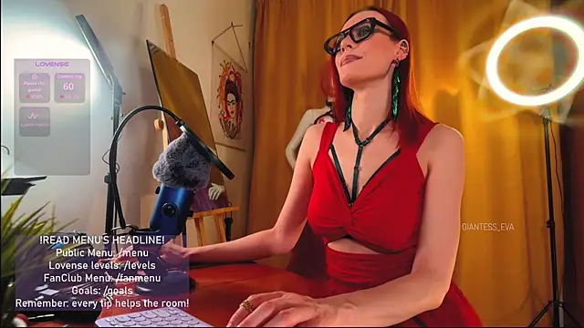 Snapshot of Giantess_Eva chatting on 07-05-26, 05:53 Giantess Eva online show from 07-05-26, 05:53