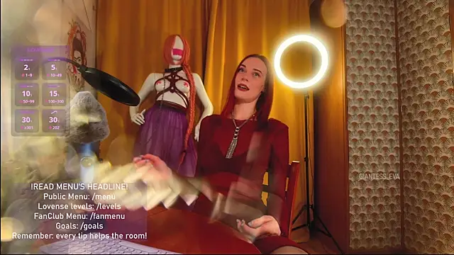 Snapshot of Giantess_Eva chatting on 07-30-26, 08:08 Giantess Eva online show from 07-30-26, 08:08