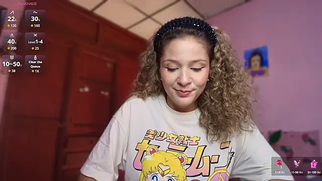 Snapshot of Your_Barbie_ chatting on 10-08-25, 10:51 Your Barbie online show from 10-08-25, 10:51