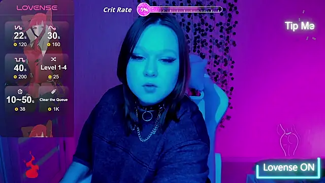 Lovly Vixen online show from 10-31-25, 05:25