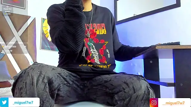   Miguel7w7 online show from 01-13-26, 07:30